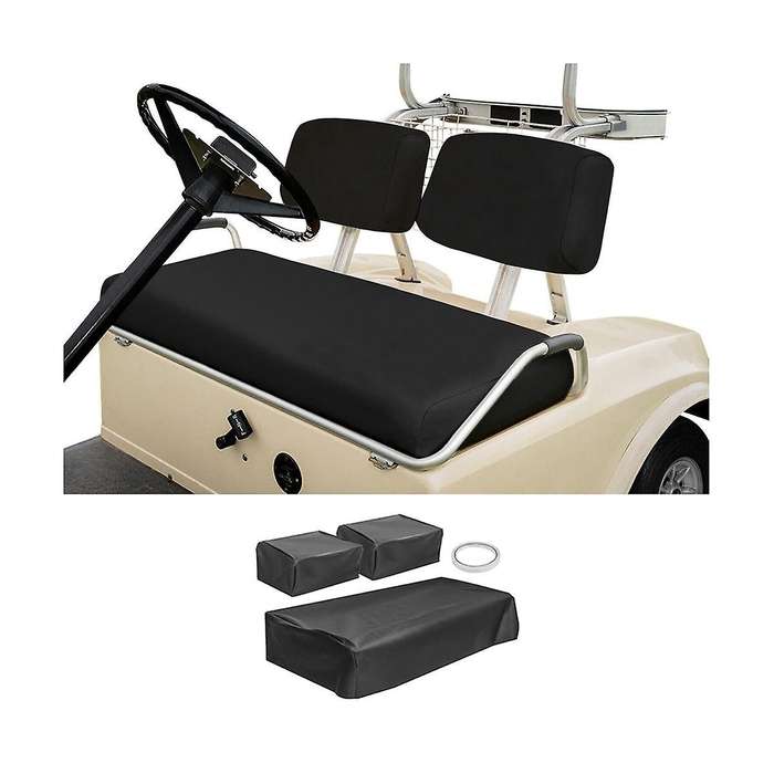 Golf Cart Replacement Cover Set for Club Car (1982-2000) Pre 2000 Black