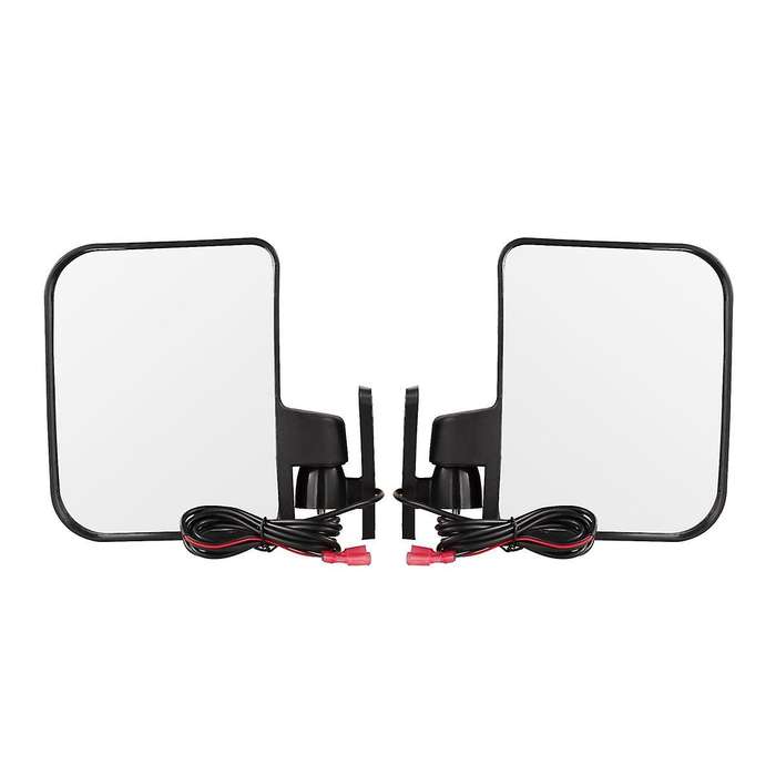 Golf Cart Side Mirrors with Led Turn Signal Light for Club Car and Others Golf Cart