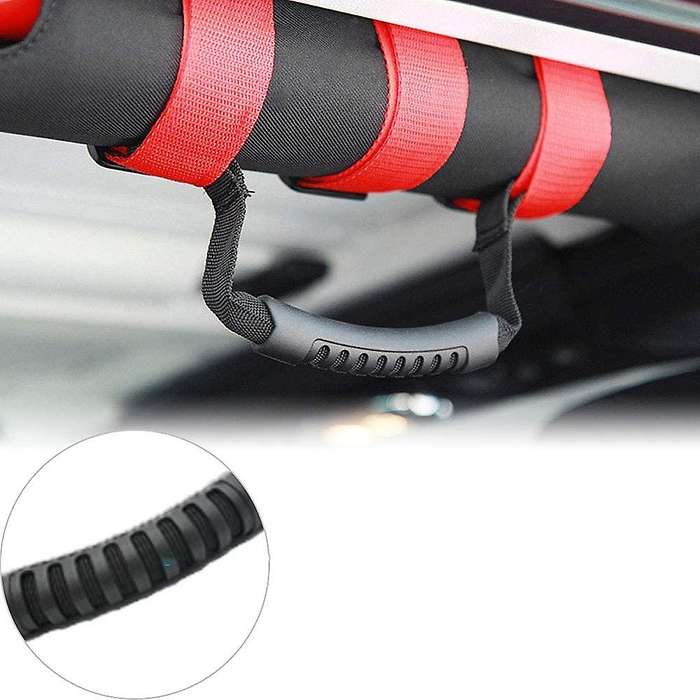 Grab Handles prefect fit for all roll bars Design for YJ LJ TJ JK JL 1987-2020 & JT ATV UTV