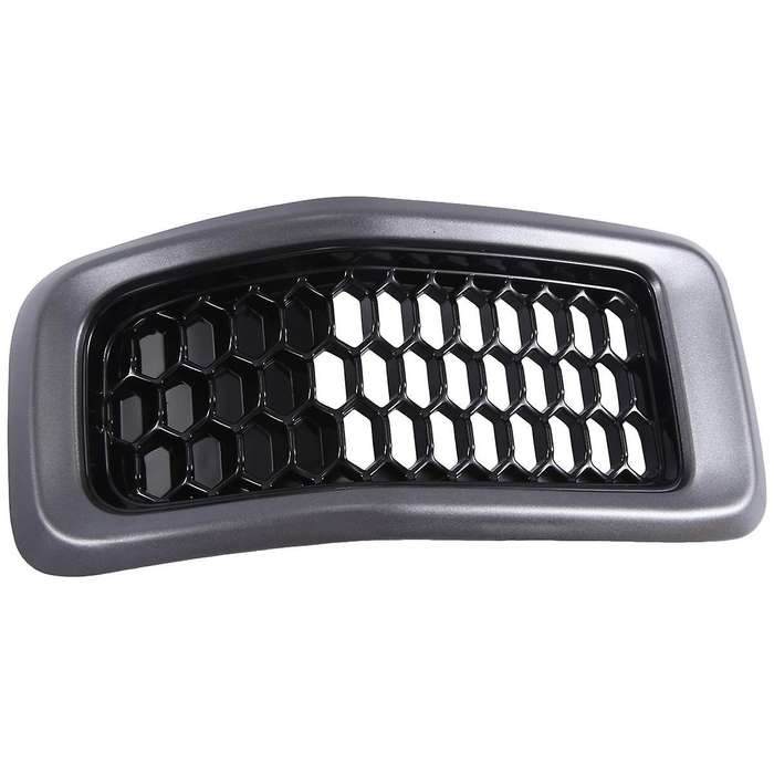 Gray Car Front Insert Mesh Grille Decoration Cover Front Radiator Inlet Grill Trim Cover for 2014-20