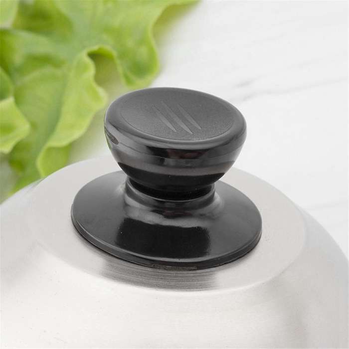 Grill Dome Cover Stainless Steel Burger Cover Round Pot Lids Cover for Cookware Kitchen Burgers Barb