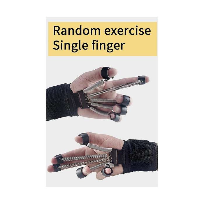 Gripster,grip Strength Trainer,stainless Steel Finger Strengthener,adjustable Finger Flexion Extens