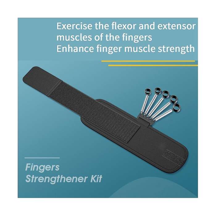 Gripster,grip Strength Trainer,stainless Steel Finger Strengthener,adjustable Finger Flexion Extens