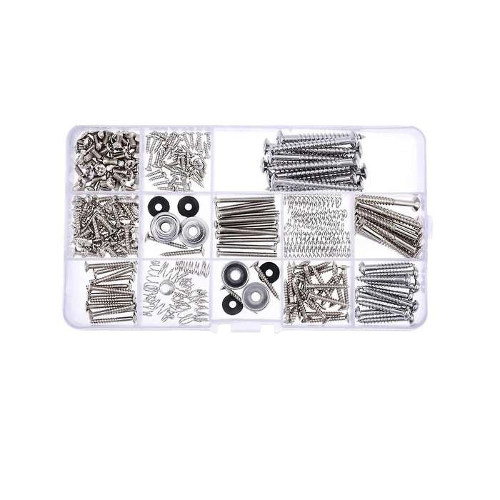 Guitar Repair Screws 9-piece Set Guitar Accessories Strap Buckle Set Pianist Tools