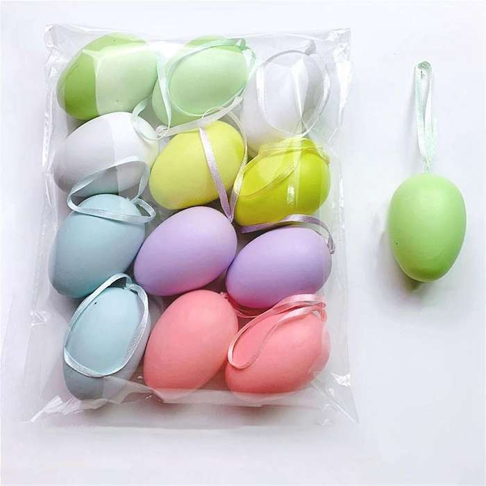 H Easter DIY Hand-Painted Eggs Kindergarten Coloring Toys Simulation Eggs Coloring Eggs