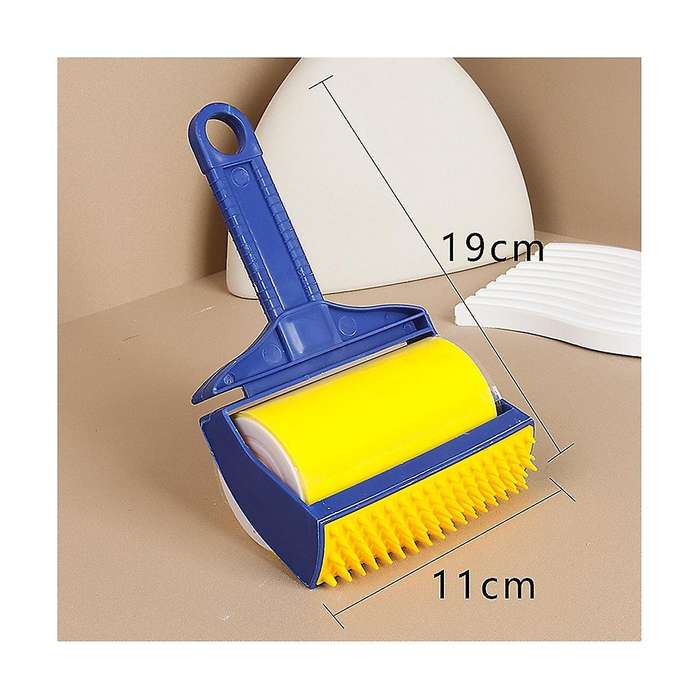 Hair Sticker Multipurpose Dust Remover Roller Brush Clothes Sticker Brush Reusable Sticky for Pet H