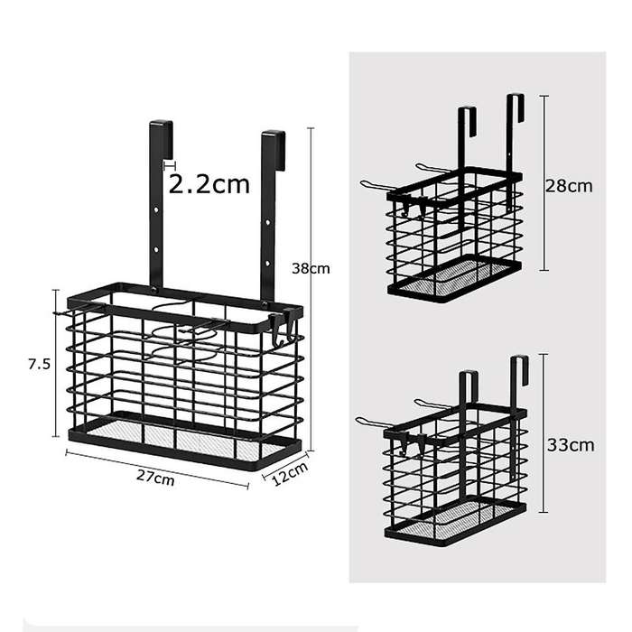 Hair Tool Organizer - Blow Dryer Holder /hair Dryer Holder Cabinet Door, Bathroom Organizer Hair Car