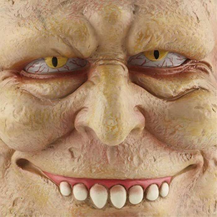 Halloween Horror Human Face Flower Pot Home Decoration Indoor Resin Cactus Fleshy Flower Pot Balcony