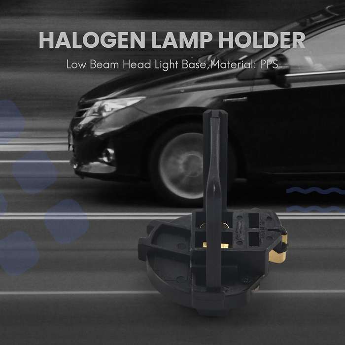 Halogen Lamp Holder Low Beam Head Light Base for Golf 6 MK6 7 MK7 for R 5K0941109