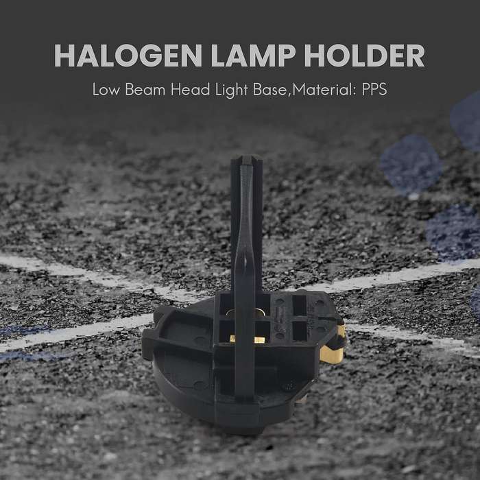 Halogen Lamp Holder Low Beam Head Light Base for Golf 6 MK6 7 MK7 for R 5K0941109