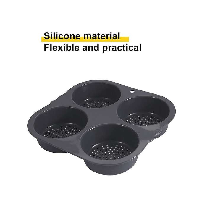 Hamburger Bakeware Food Grade Silicone Silicone Hamburger Mold Homemade Hamburger Bakeware Dishwash