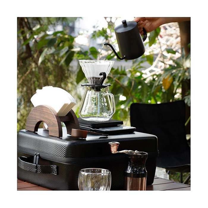 Hand Brewed Coffee Set Manual Grinder Outdoor Coffee Equipment Camping Portable Coffee Barista Tool