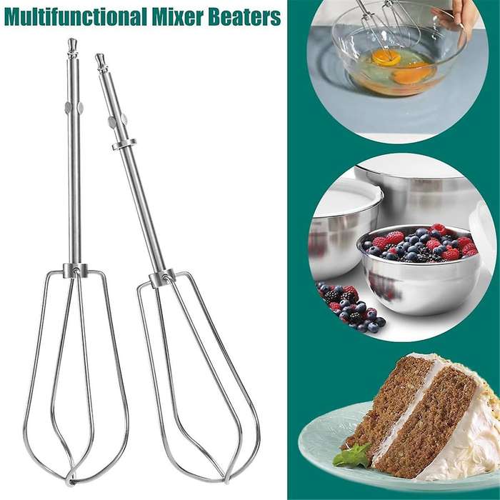 Hand Mixer Replacement Beaters for CHM Series Hand Mixer Parts, HM-50 HM-70, Electric Mixer Replacem