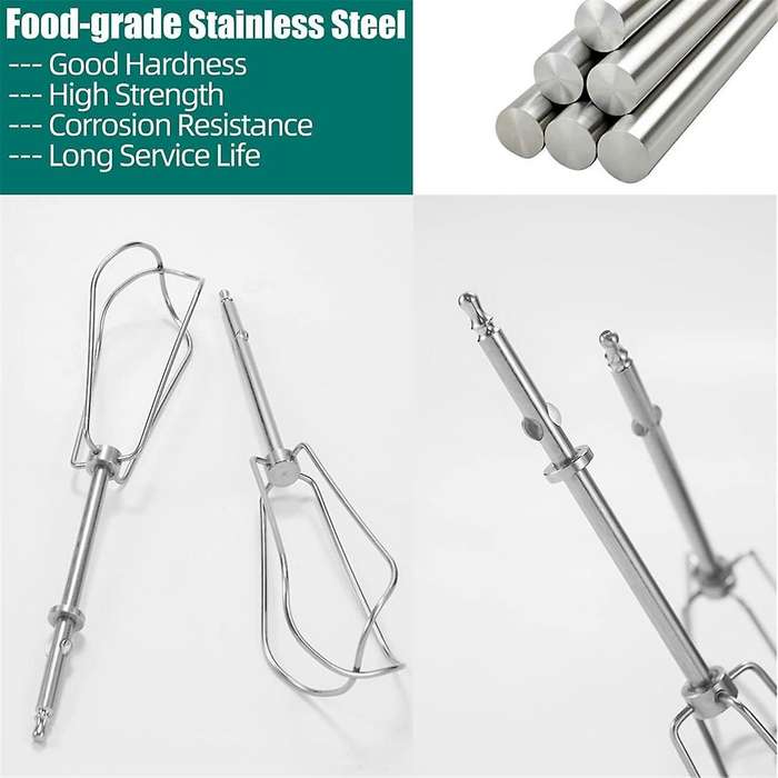 Hand Mixer Replacement Beaters for CHM Series Hand Mixer Parts, HM-50 HM-70, Electric Mixer Replacem