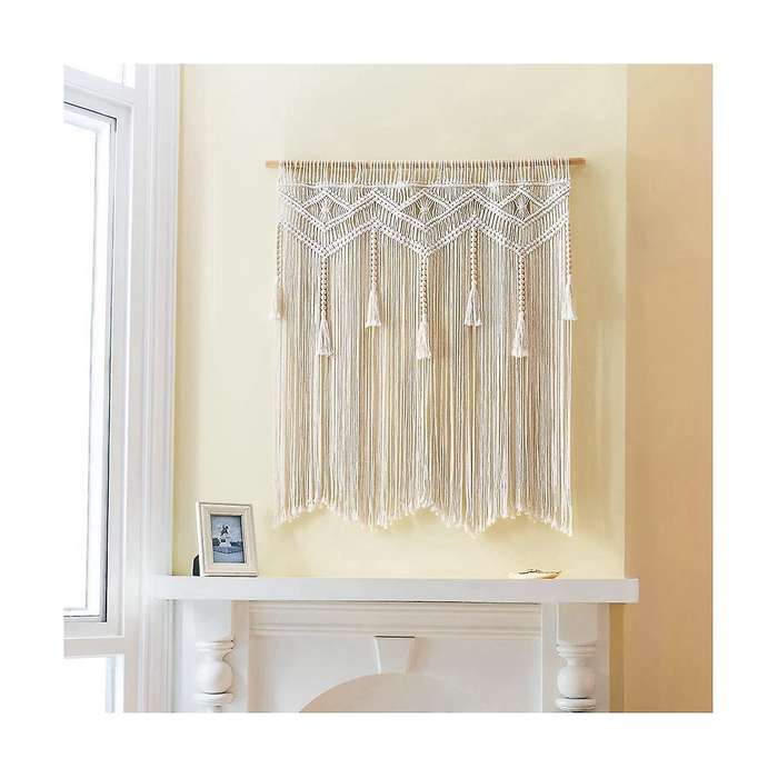 Hand Woven Bohemiantapestry Wall Hanging Tapestry Window Door Curtains Wedding Background Home Decor