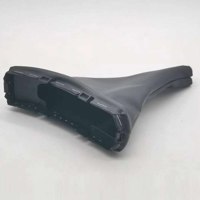 Handbrake Gaiter Cover Hand Brake Boot Black PU Leather