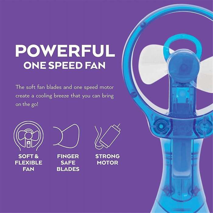 Handheld Battery Powered Water Mist Fan(2PCS)