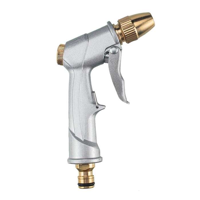 Handheld Car Wash Tool with Full Brass Nozzle Car Wash High Garden Watering Tool Cleaning Tool