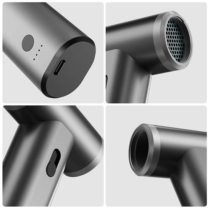 Handheld Wireless Dust Blower Violent Fan High Power Vacuum Cleaner for Car Home Computer Keyboard C