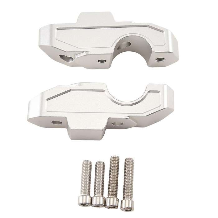 Handlebar Height Riser Motorcycle Accessories Handle Bar Lift Mount for R 1300 GS R1300GS 2024-(Silv