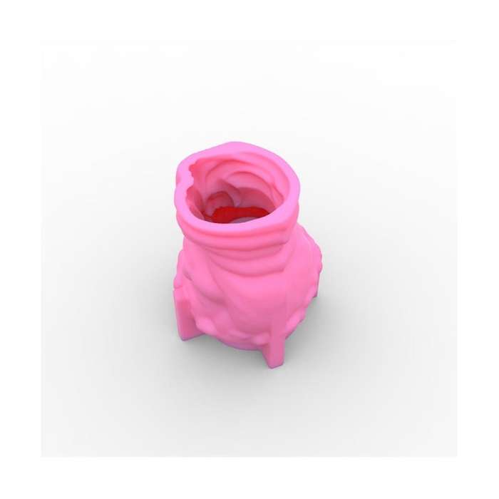 Handmade Girl Head Shaped Flower Pot Uv Epoxy Mold Pen Holder Candle Holder Cement Pot Planter Resi