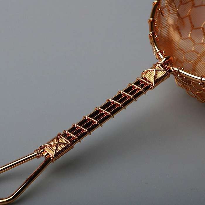 Handmade Tea Filter Copper Teaset Leaf Strainers Tea Strainer Tea Set Accessories Tea Leak B