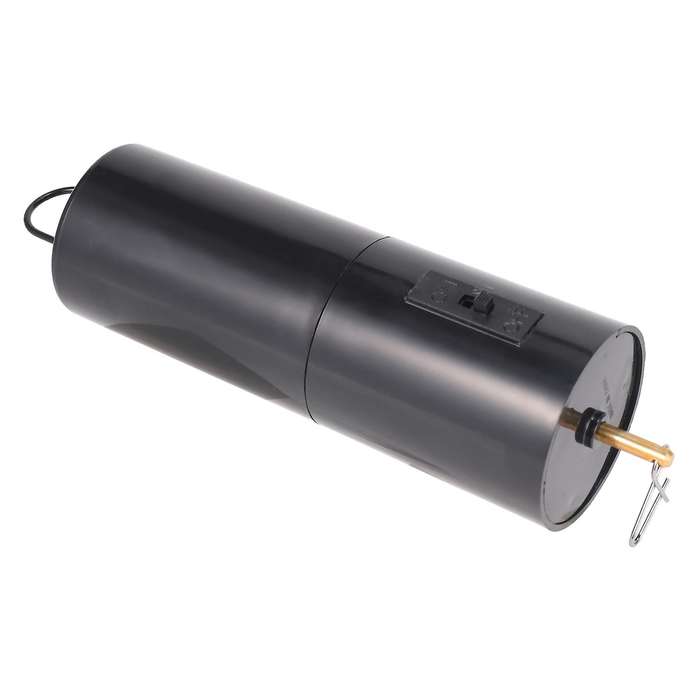 Hanging Black Rotating Motor for Spinner and Wind Chime Garden Decoration Accessories, Not Includin
