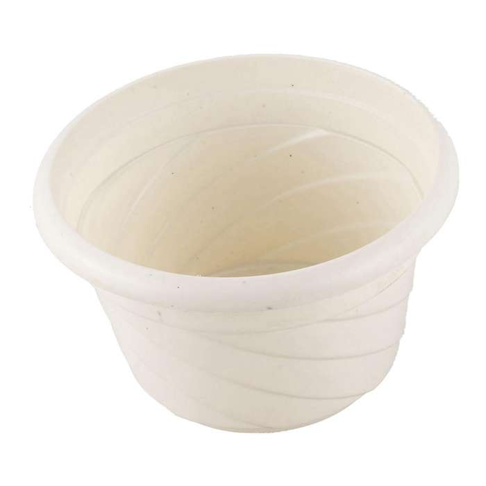 Hanging Flower Plant Pot Chain Basket Planter Holder Home Garden Balcony Decoration White