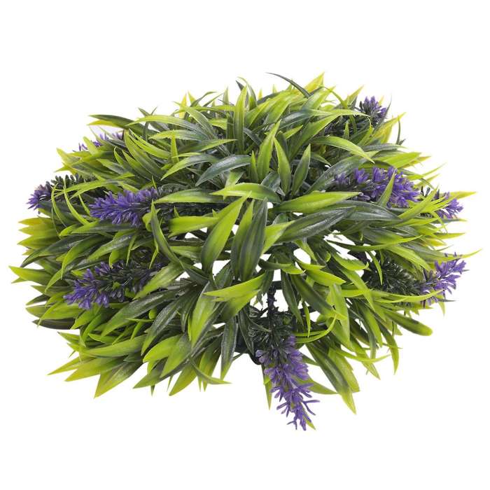 Hanging Topiary Ball Lavender Artificial Garden Flower Plant Decor Basket 25cm