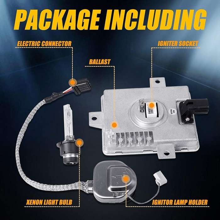 Headlight Ballast Unit Assembly Module with Lgniter and D2S Bulb Kit Module Inverter 33129SEA003 for
