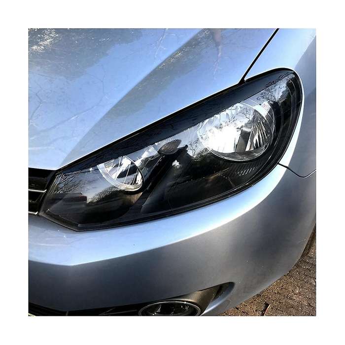 Headlight Brow Headlight Decorative Sticker Headlight Eye Brow Sticker Car for 6 Mk6 2008-2013