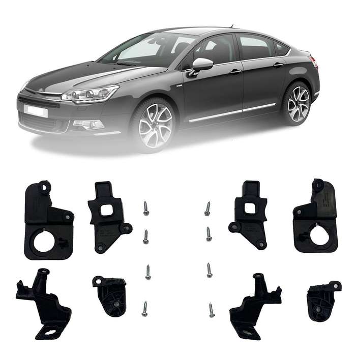 Headlight Holder Clip Repair Kit Set for C5 3 Break 6212.F1 51016 Right