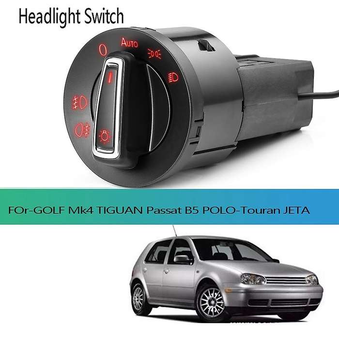 Headlight Switch Auto Headlight Switch Sensor for Golf Mk4 B5 - 3BD941531