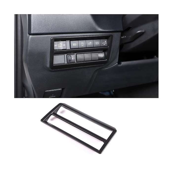 Headlight Switch Button Cover Trim Decorative for /sequoia 2022-2023 Accessories , Black