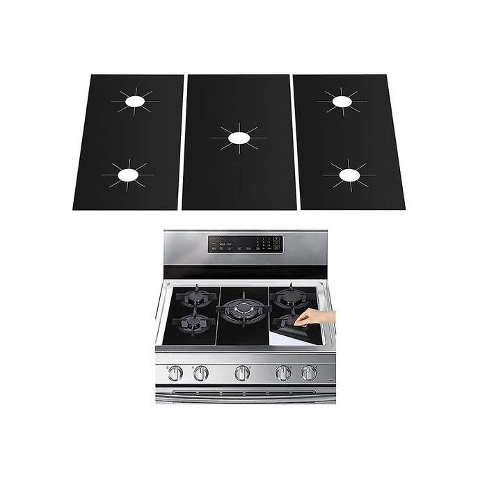 Heat Resistant Stove Mats Stove Cleaning Mats Stove Protectors Stove Covers Washable Reusable