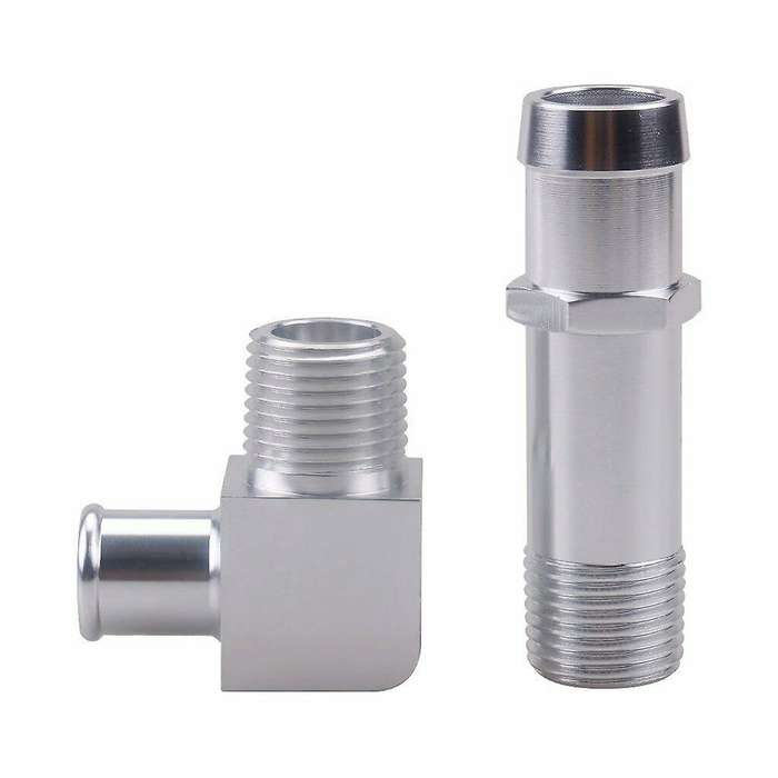 Heater Hose Fitting 3/4 inch Water Pump 5/8 inch 90 Intake Alum for 4530/9514X