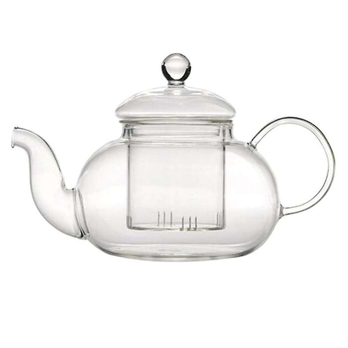 Heat-Resistant Glass Teapot Filter Kung Tea Set Six-Person Pot Borosilicate Pot 600Ml