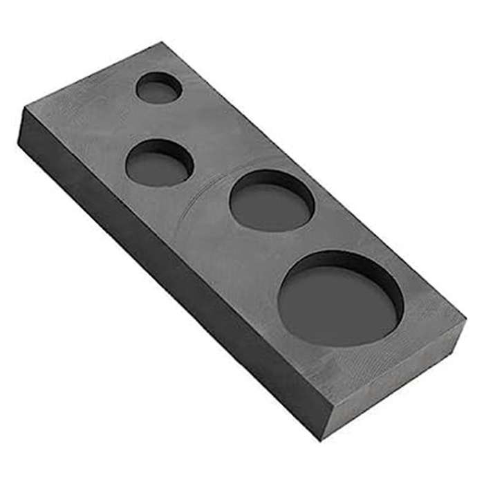 Heat-Resistant Graphite Pot for Metal Water Graphite Crucible Silver Gold Ingot Mould Refining Tool
