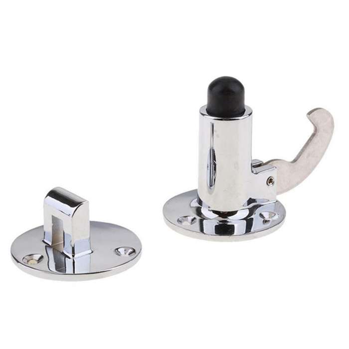Heavy Duty 316 Stainless Steel Door Stop & Catch Marine Boat Door Hardware Ship Accessories