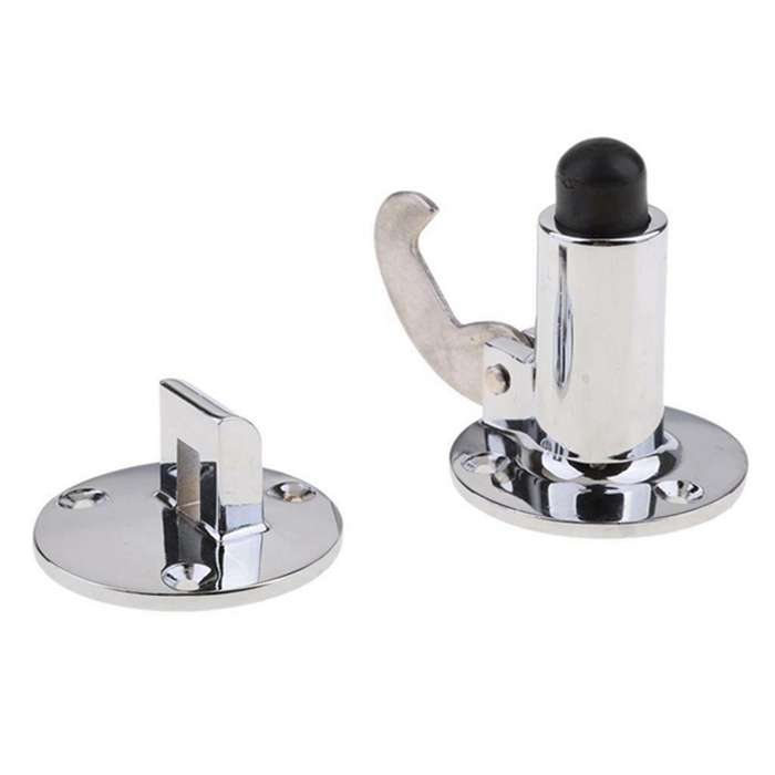 Heavy Duty 316 Stainless Steel Door Stop & Catch Marine Boat Door Hardware Ship Accessories
