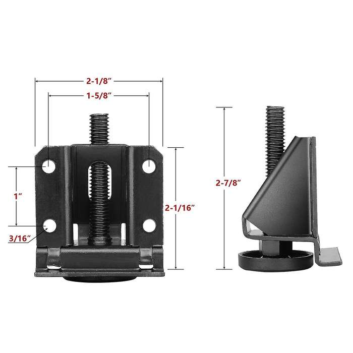 Heavy Duty Leveling Feet Furniture Levelers Adjustable Table Leg Leveler Workbench Leveling Feet Fo