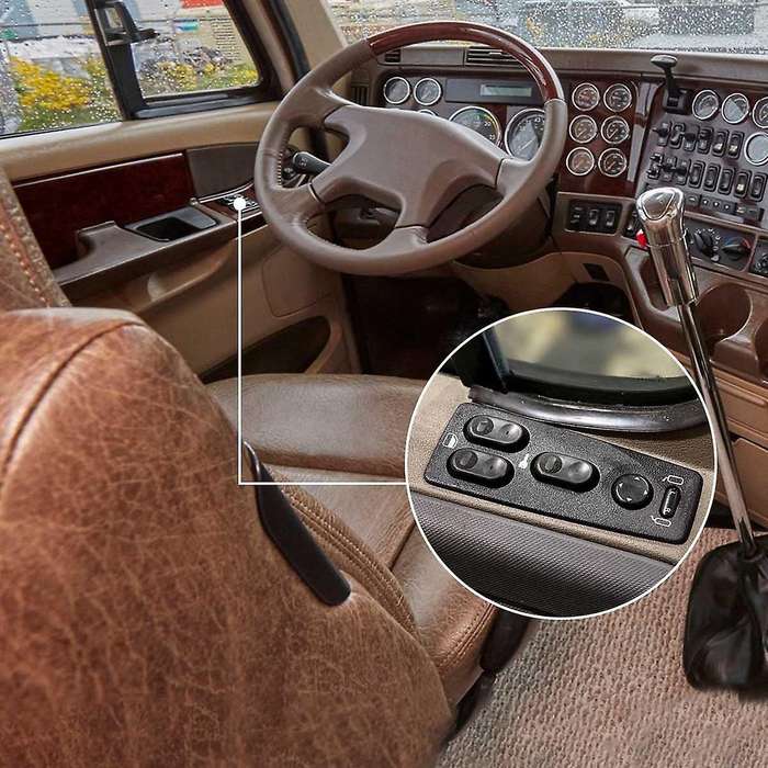Heavy Duty Window Switch Front Driver Passenger Side for Freightliner Cascadia 2007-2018 901-5203 12