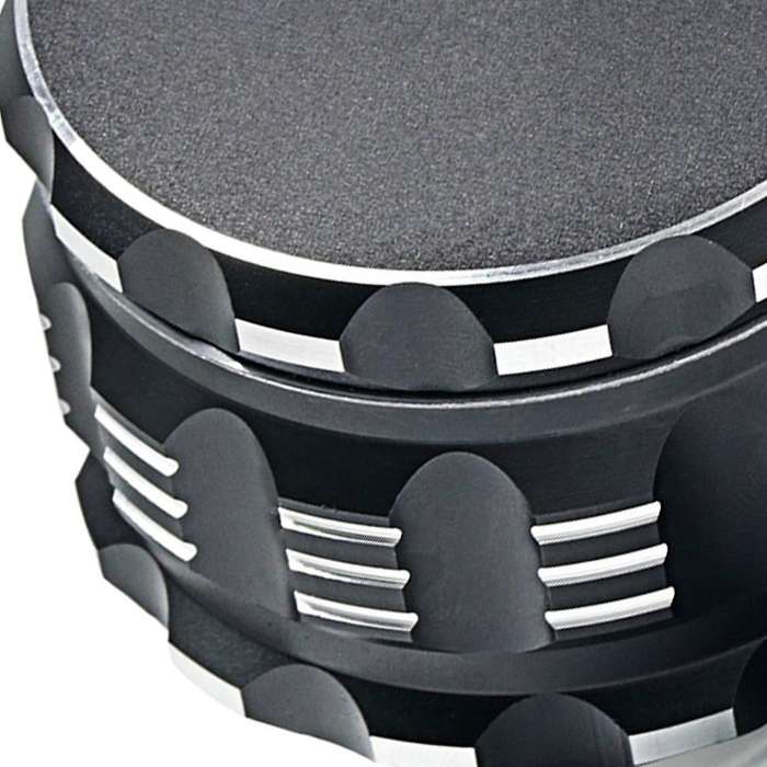 Herb Grinder with Pollen Catcher 4 Piece 2.5 Inch Spice Grinder for Herb Spice Premium Aluminium Gr