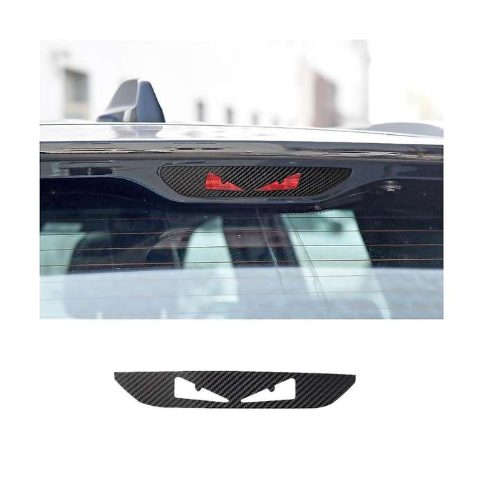 High Mounted Brake Lights Trim Stickers Carbon Fiber for Compass 2011-2016 Grand Durango 2011-2020