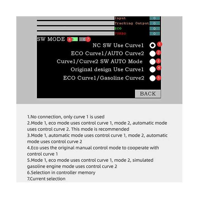 High Power Scooter Throttle Curve Control Board for Ultra2 Electric Scooter Throttle Accessories Pa