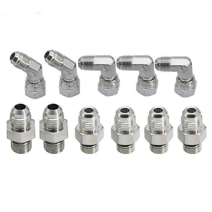 High Pressure Oil Pump HPOP Hoses Lines Kit & Crossover Line Fit for 1999-2003 7.3L