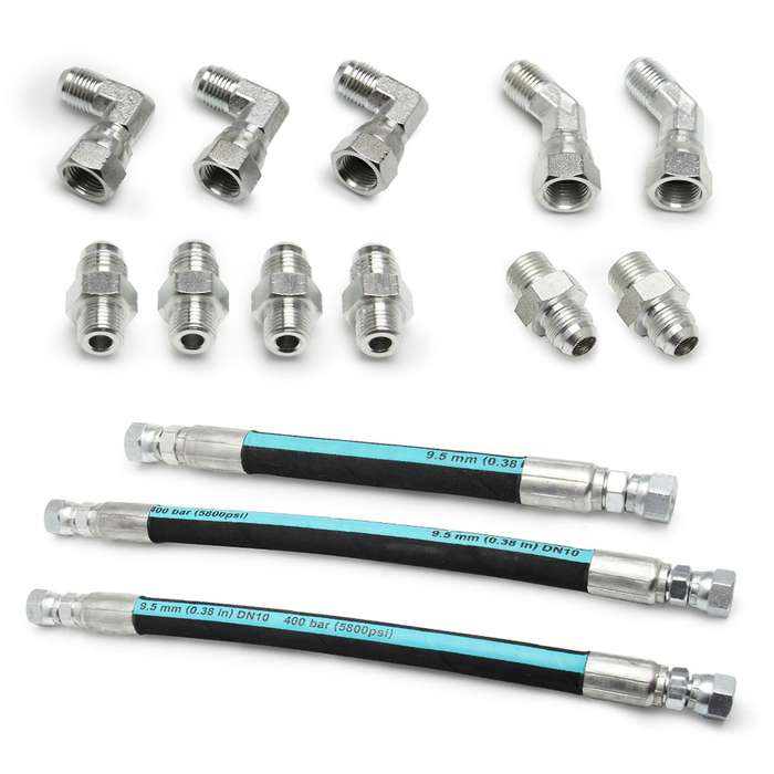 High Pressure Oil Pump HPOP Crossover Line Hoses Lines Set Set for 7.3L High Pressure Oil Pump 99-03