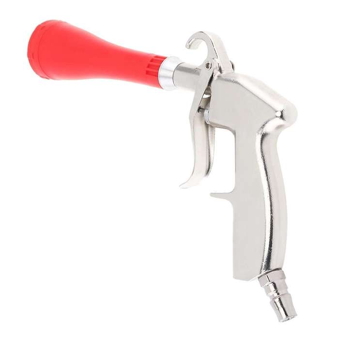 High Pressure Pneumatic Duster Blow Spear with 12cm Hose Connector and Cleaner Brush Head for Dust