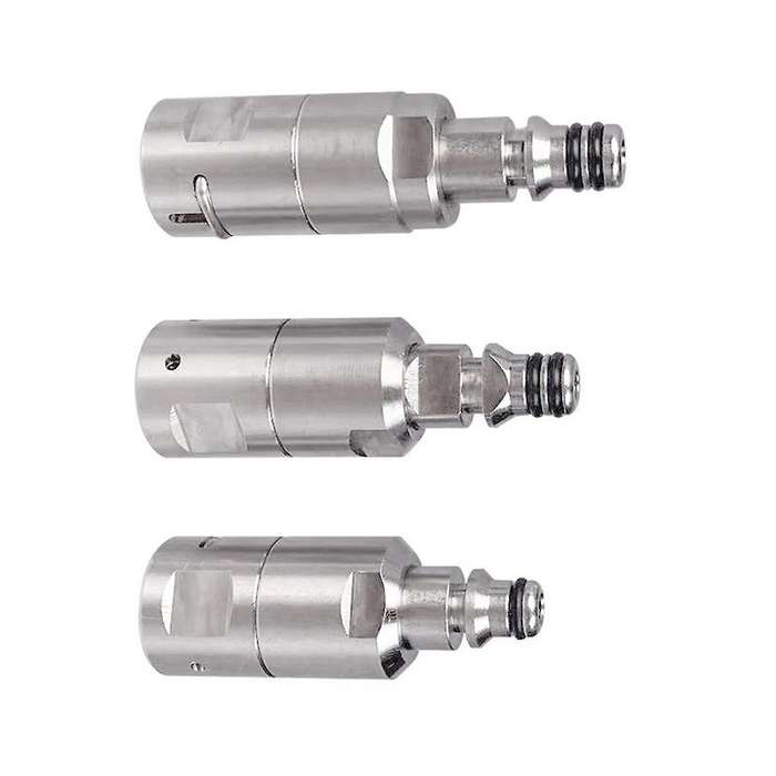 High Pressure Washer Pipe Connector Pressure Hose 360 Degree Rotation Connector Anti- Swivel for Pat