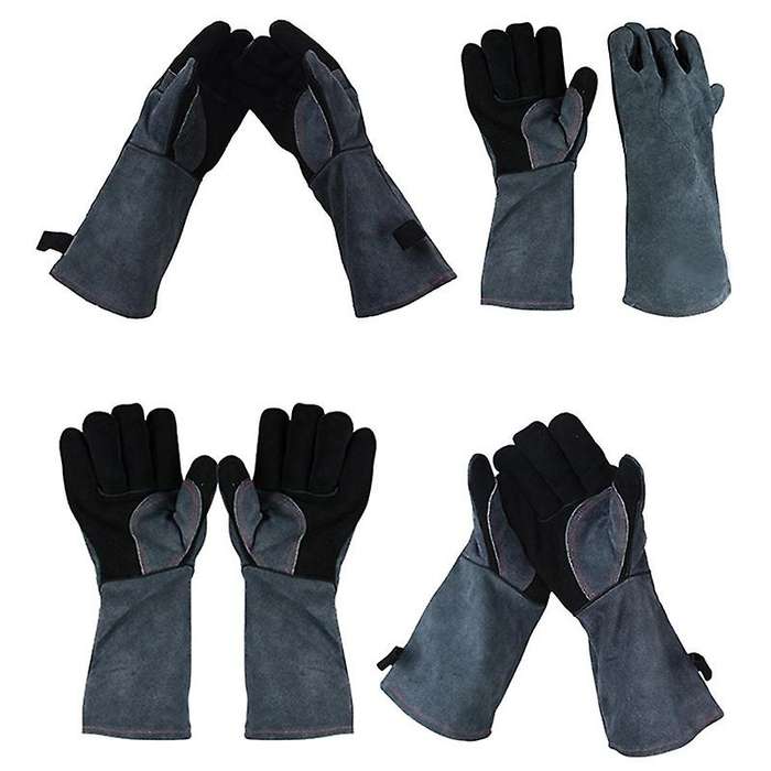 High Temperature Resistant 500 Degree Barbecue Flame Retardant Gloves,Baking Insulated Microwave Ove